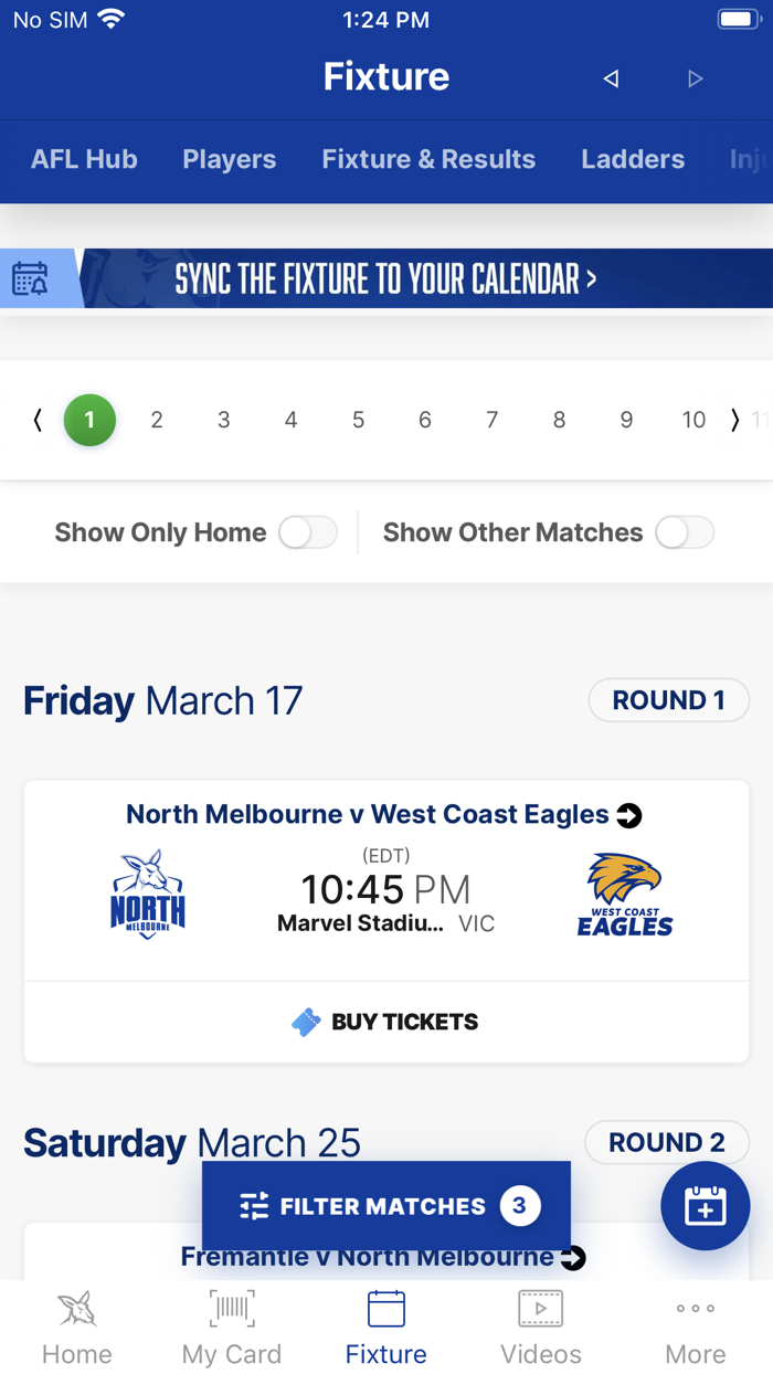 North Melbourne Official App
