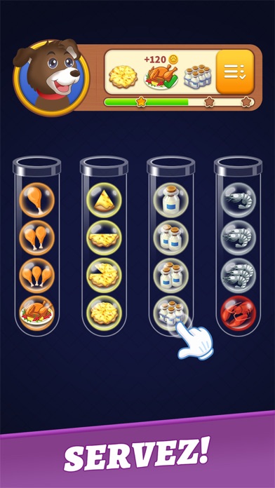 Screenshot #3 pour Ball Sort - Manie de fusion