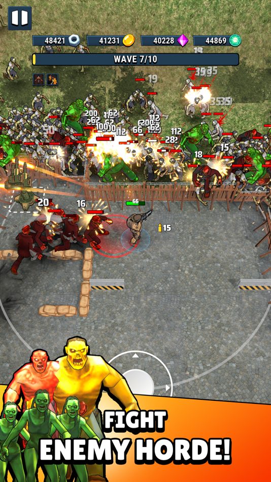 #1. Final Survivor: Zombie Warfare (iOS) By: Voodoo