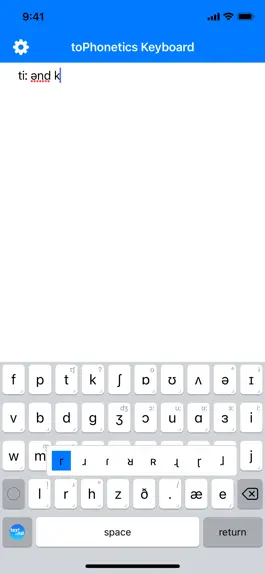 Game screenshot toPhonetics IPA Keyboard hack