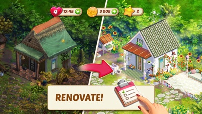 screenshot of Lily’s Garden: Design & Match 4