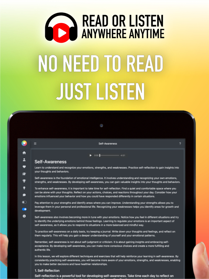 Emotional IQ Mastery of Self