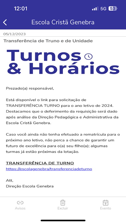 Escola Cristã Genebra