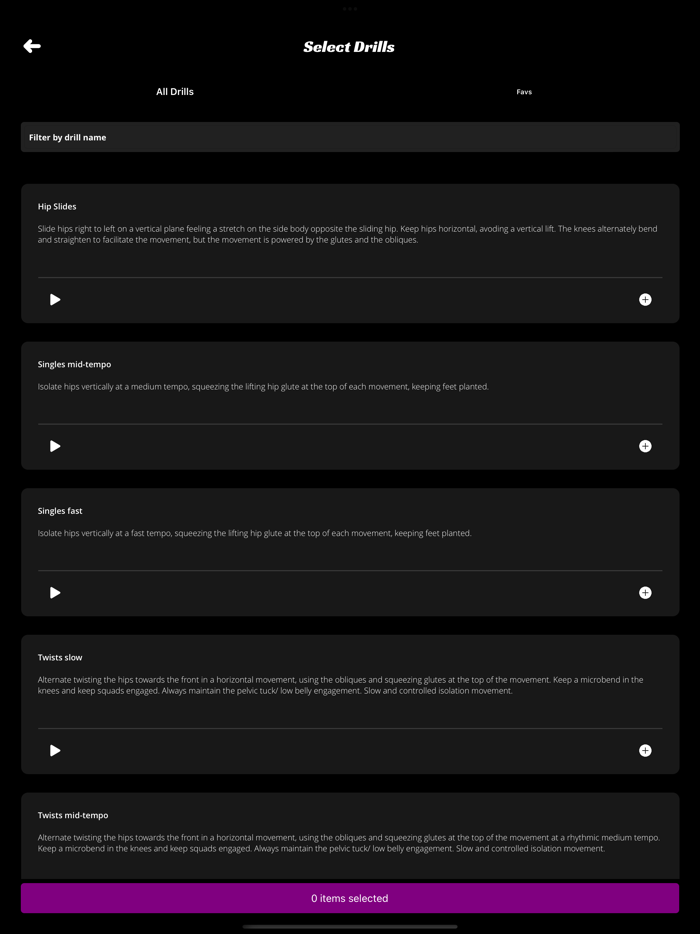 Stackable Bellydance Drills