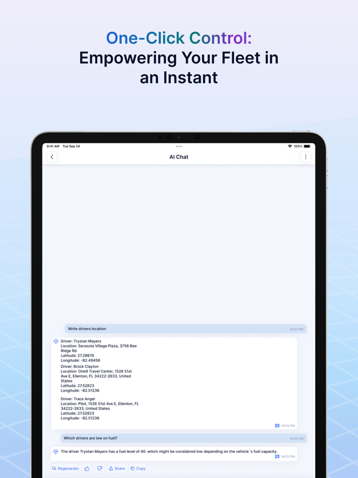 EzChatAI Logistics AI Chatbot