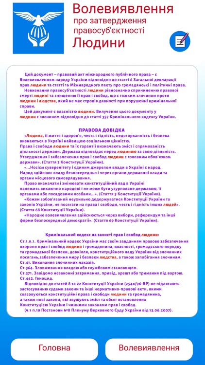 Волевиявлення Людини