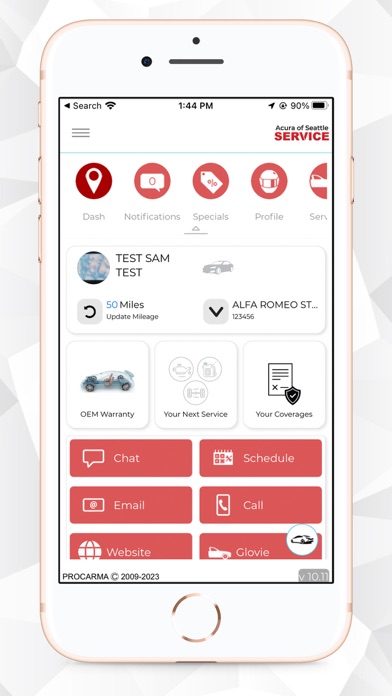 Acura of Seattle Service Screenshot