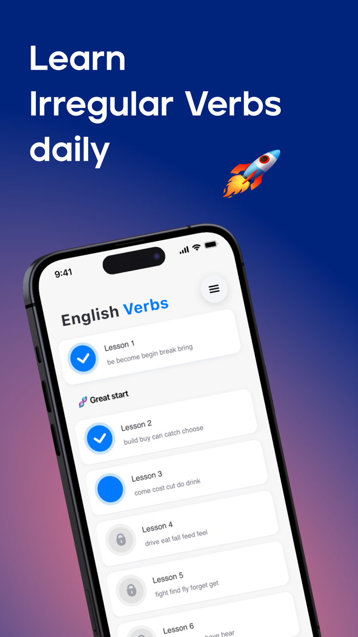 Irregular iVerbs of English