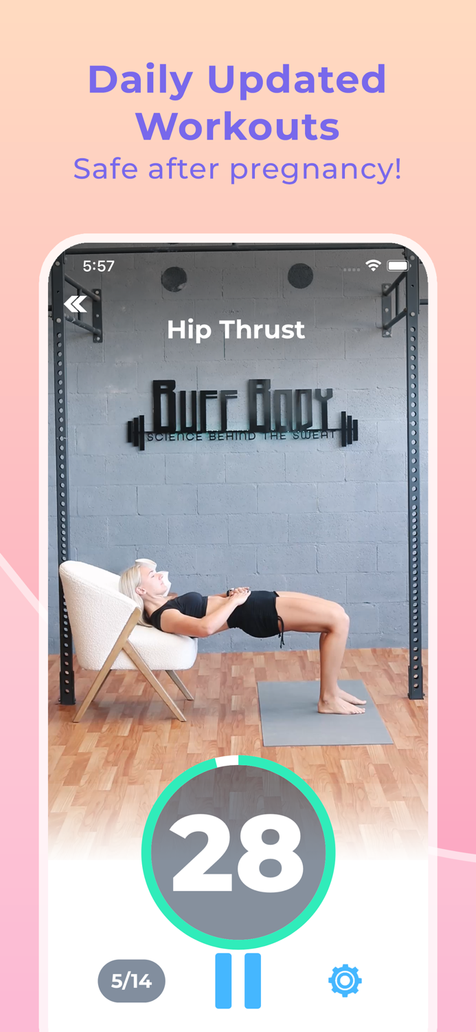 PostPartum Workout at Home