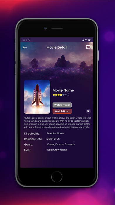 Purple Playlist Player Screenshot
