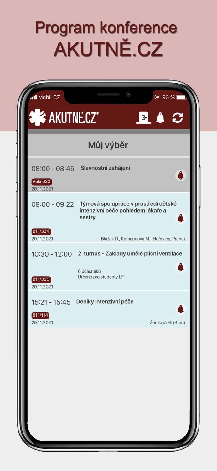 Program Konference AKUTNĚ.CZ