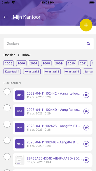 Mijn Kantoor App Screenshot
