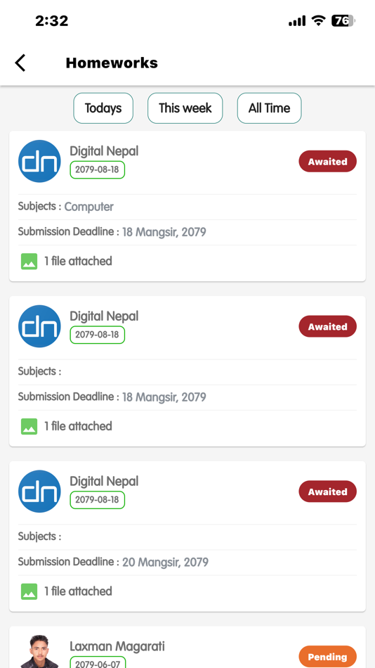 #1. API School (iOS) 由: E-Digital Nepal
