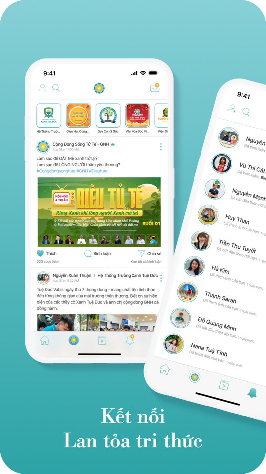 #2. GNH - Cộng đồng sống Tử Tế (iOS) By: Nguyen Luu