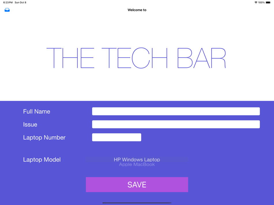 #1. Tech Bar Form (iOS) 由: Arkadiusz Domanski