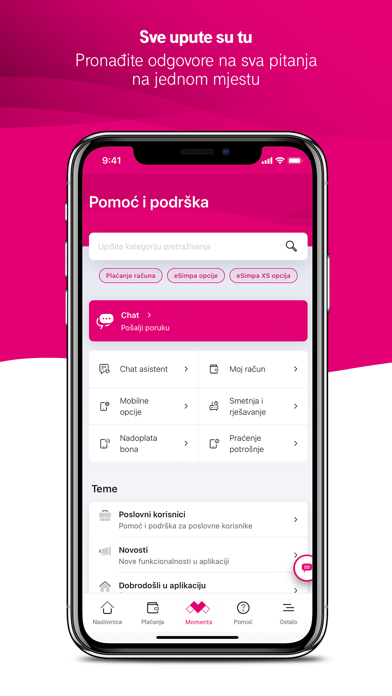 Moj Telekom HR Screenshot