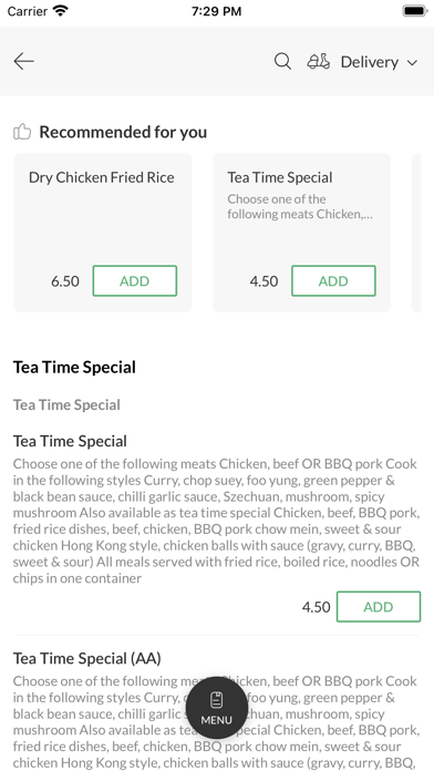 Lilys Curry Cuisine Screenshot