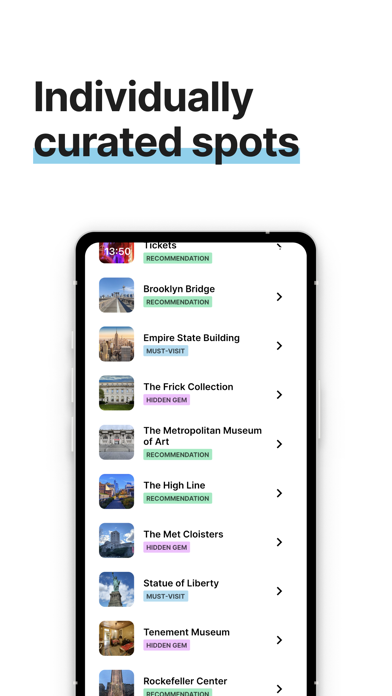 Explorify - Travel tips Screenshot