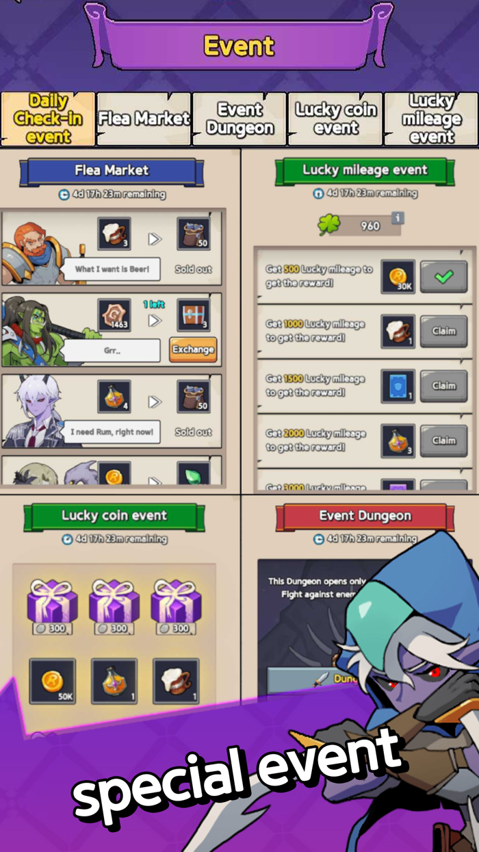 Epic Rush - Idle Pixel RPG