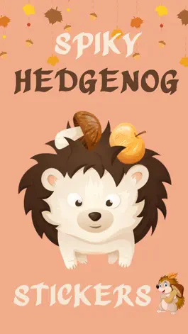 Game screenshot Spiky Hedgehog Stickers mod apk