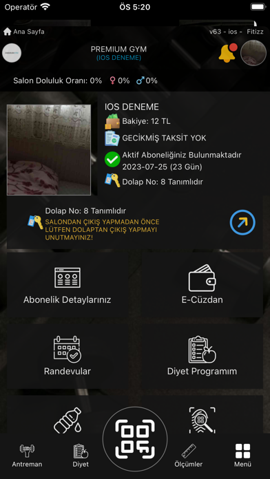 Premium Gym Screenshot