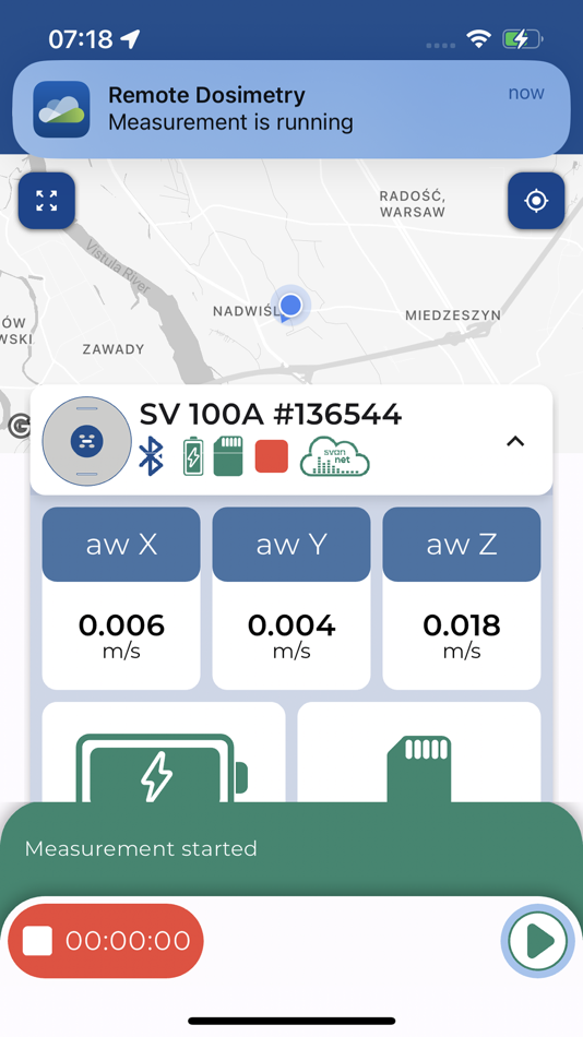#3. Remote Dosimetry (iOS) 由: Svantek Sp. z o.o.