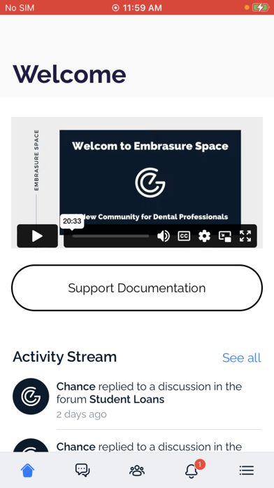 Embrasure Space Screenshot