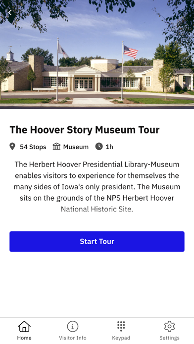 Herbert Hoover Pres. Museum Screenshot