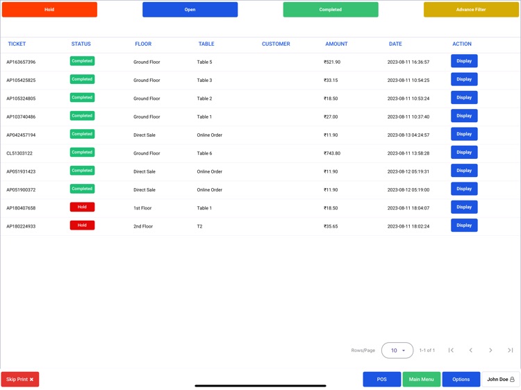 FoodShip POS screenshot-9