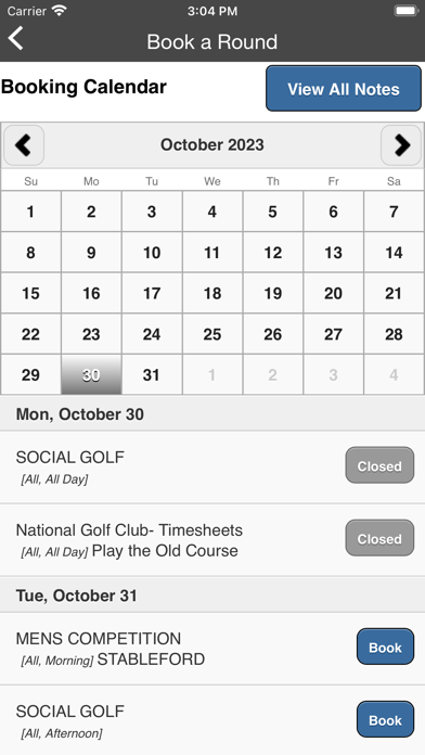 Rossdale Golf Club Screenshot