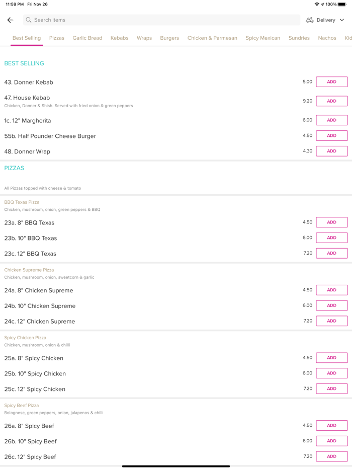 Pizza King North Shields