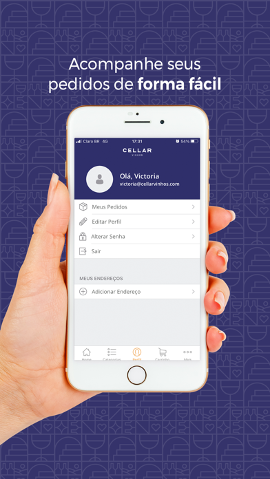 Cellar Vinhos Screenshot