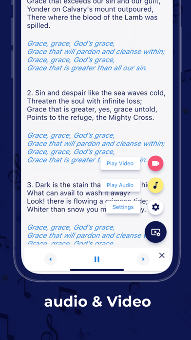 Gospel Hymns and Songs GHS Screenshot