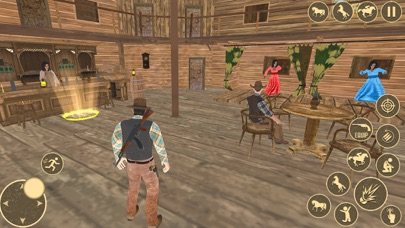 Wild West Cowboy Horse Riding Screenshot