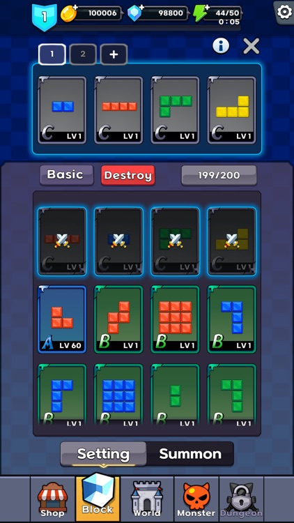 Blockin Monsters: Defense screenshot-3