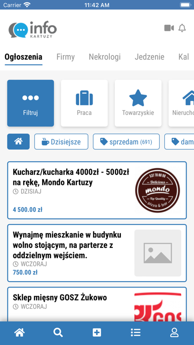 Kartuzy.info Screenshot