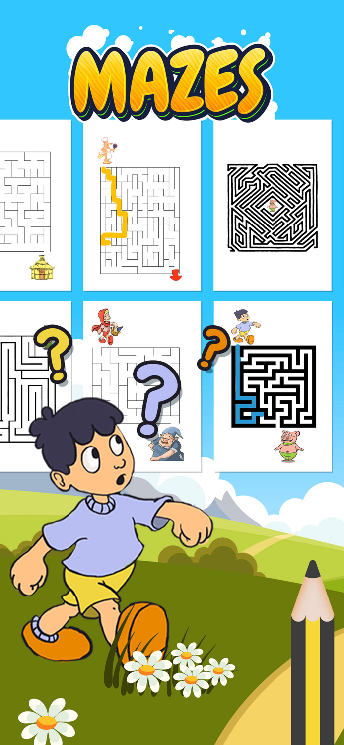 Classic Mazes - Logic Games