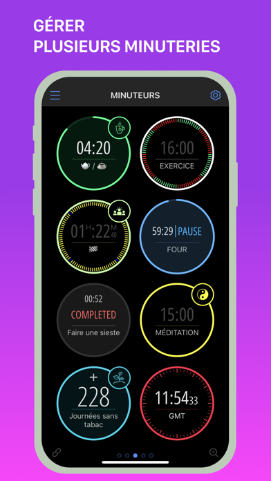 Screenshot #1 pour MultiTimer: Multiple timers