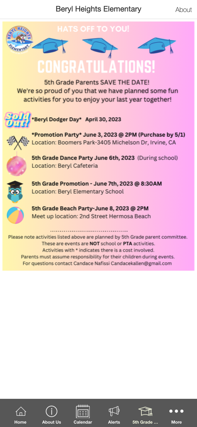 Beryl Heights Elementary and PTA