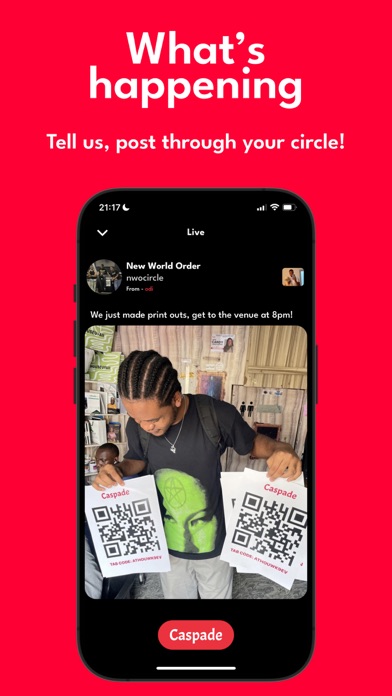 Caspade - What's happening? Screenshot