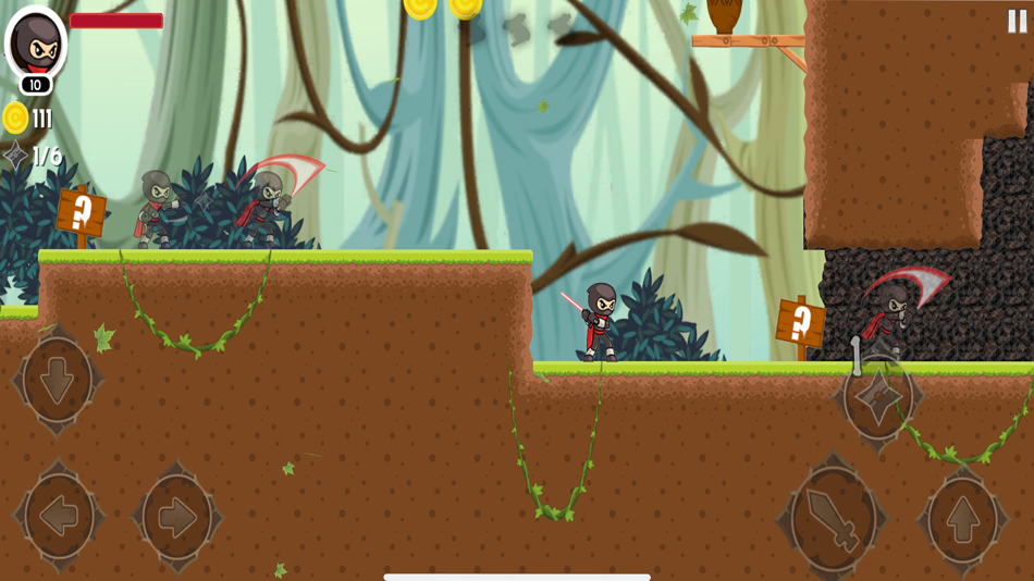 #4. Super Ninja Princess Rescue (iOS) De: Mounem Houf