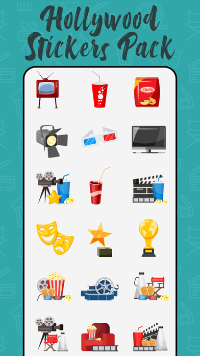 Hollywood Stickers Pack Screenshot