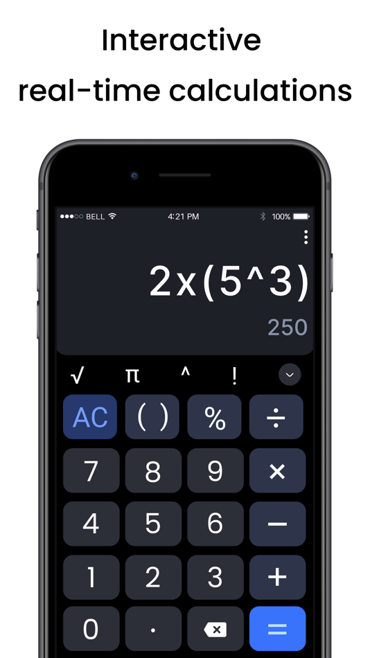 #1. Scientific calculator Lite (iOS) 由: Smit Pipaliya