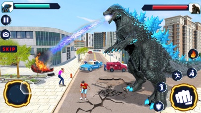 Giant Monster vs Gorilla Rush Screenshot