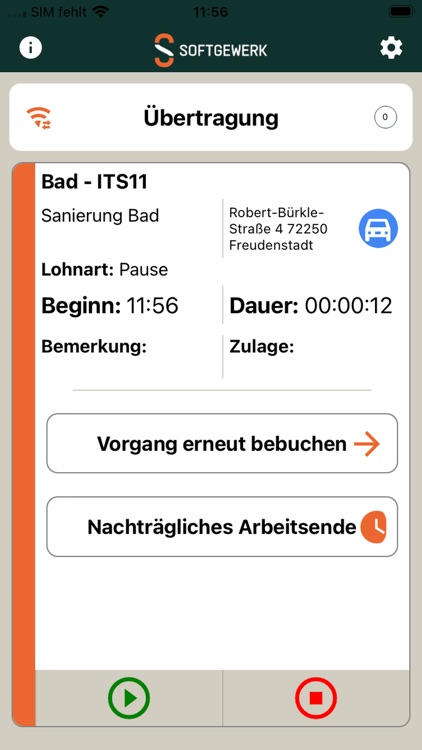 bauzeit by softgewerk screenshot-3