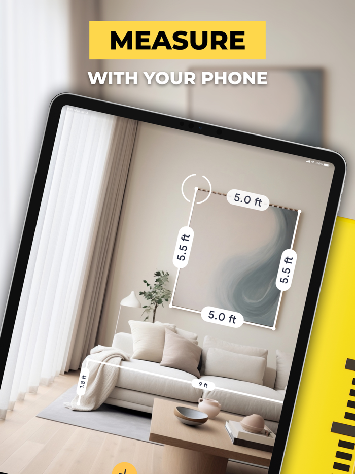 Tape Measure AR Measuring