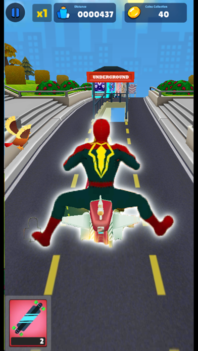 Superhero Subway Runner Screenshot