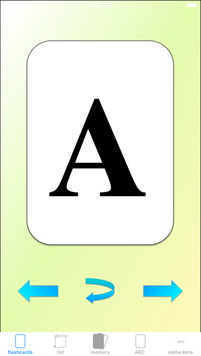 another Greek Alphabet Screenshot