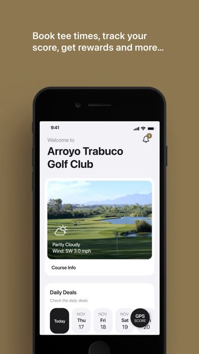 Arroyo Trabuco Golf Club Screenshot