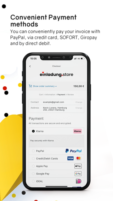 Einladung Store Screenshot